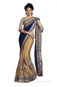 Chirag Sarees Embriodered Fashion Crepe Sari